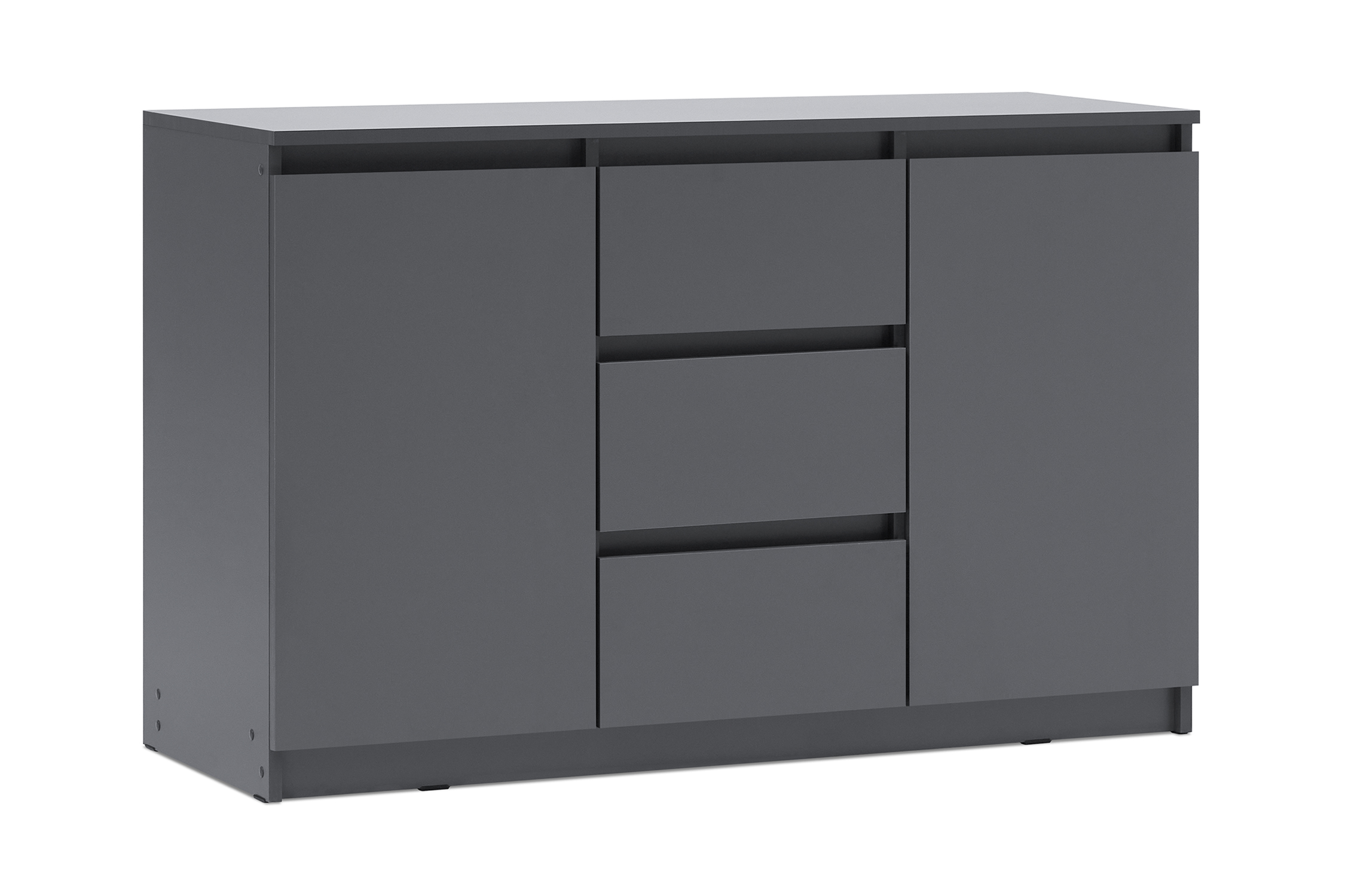 

Комод Нонтон Скайвуд графит серый, Скайвуд