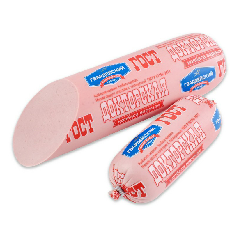 

Колбаса Гвардейский Докторская ГОСТ вареная 450 г