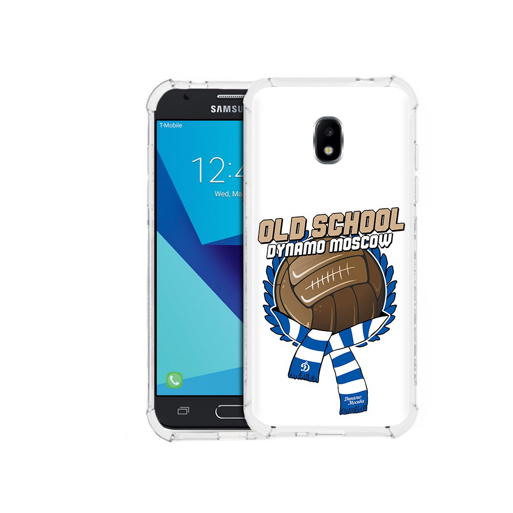 

Чехол MyPads Tocco для Samsung Galaxy J7 Pro ФК Динамо олд скул (PT128255.589.176), Прозрачный, Tocco