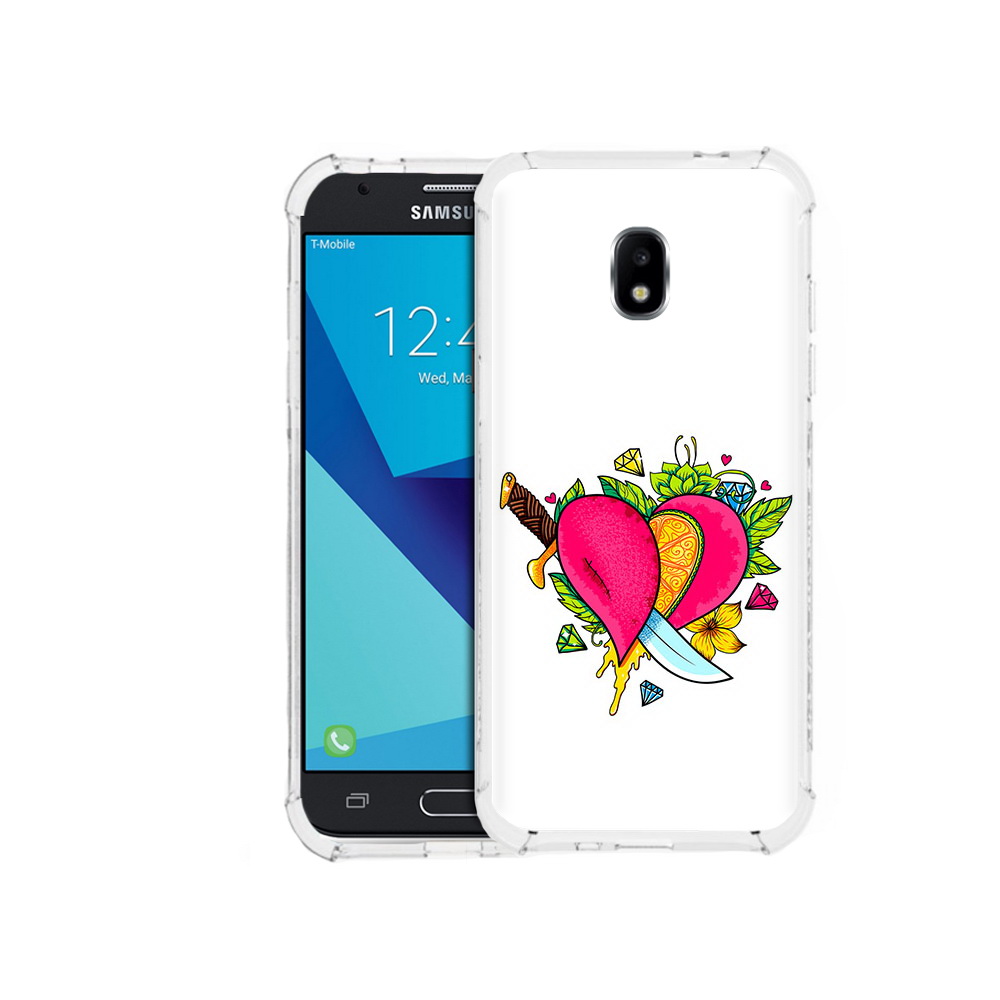 

Чехол MyPads Tocco для Samsung Galaxy J7 Pro Фруктовое сердце (PT128255.589.188), Прозрачный, Tocco