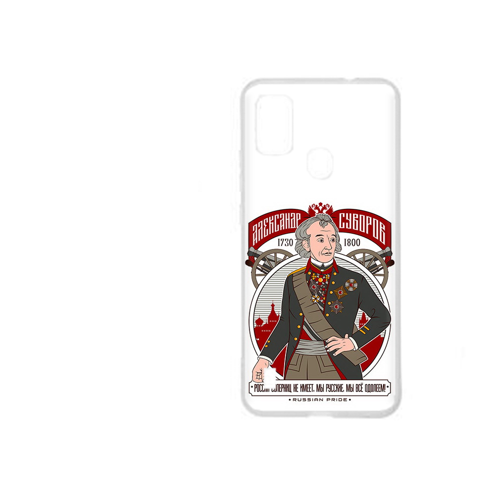 Чехол MyPads Tocco для ZTE Blade A51 Суворов (PT160198.458.164)
