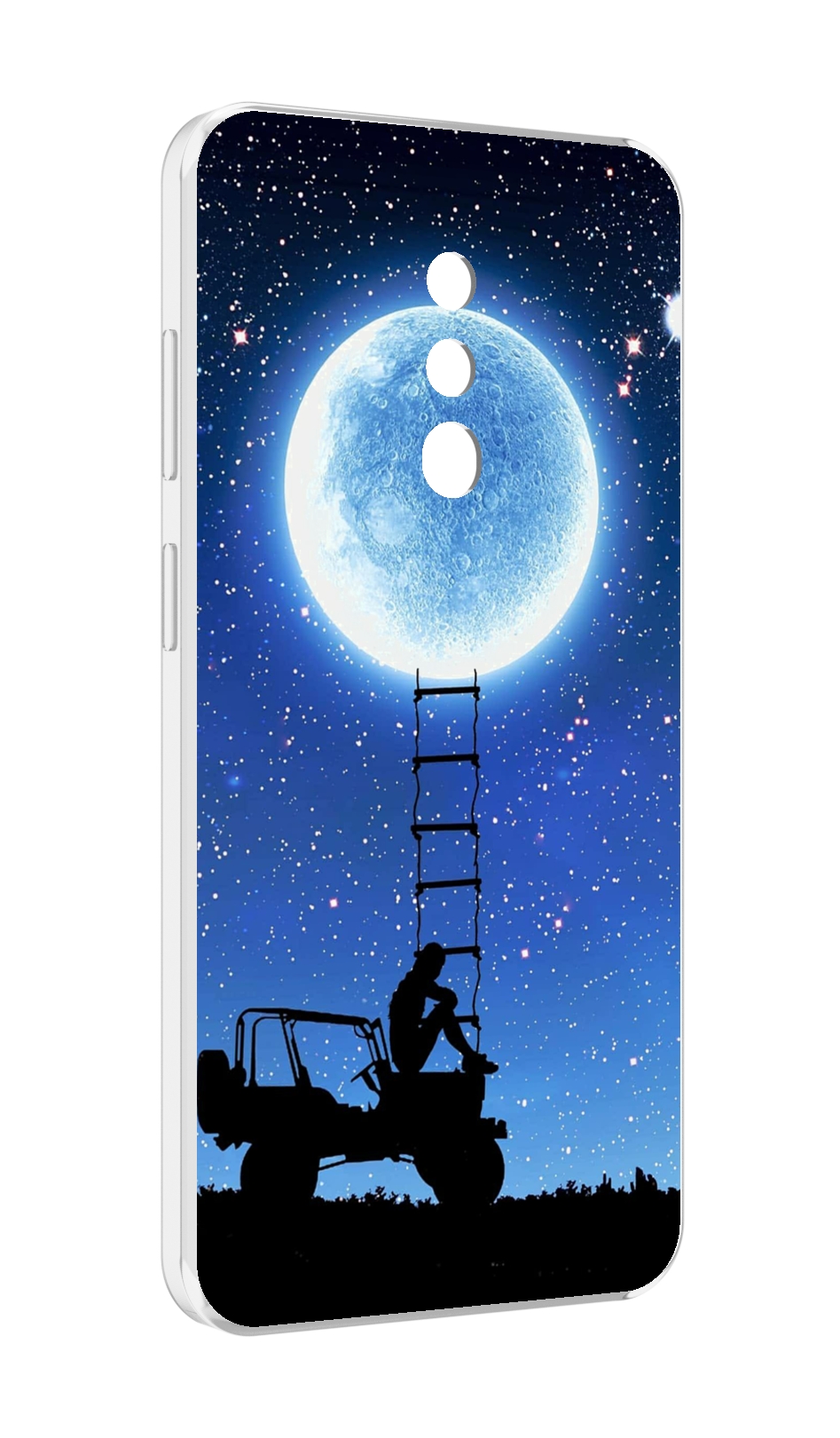 

Чехол MyPads Машина-на-лун для Blackview BV5200, Прозрачный, Tocco