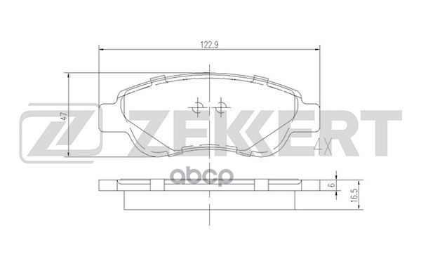 

Колодки Тормозные Citroen C1 I, Ii 05-; Peugeot 107 05-, 108 14- Передние Дисковые (Gdb163