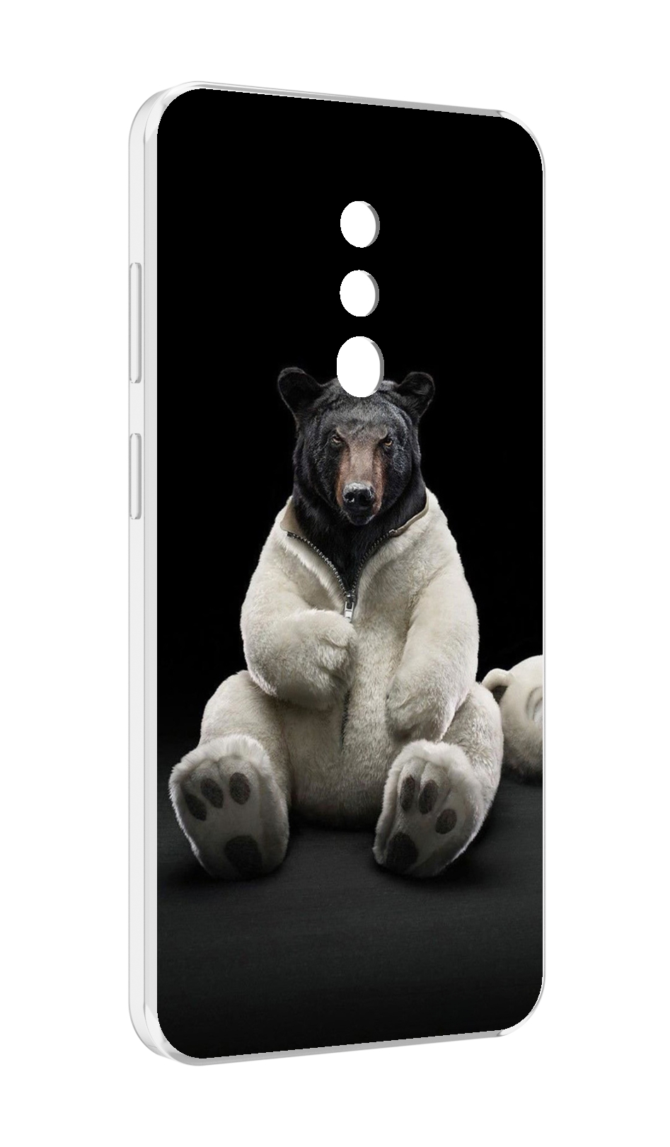 

Чехол MyPads Медведь-бурый-белый для Blackview BV5200, Прозрачный, Tocco
