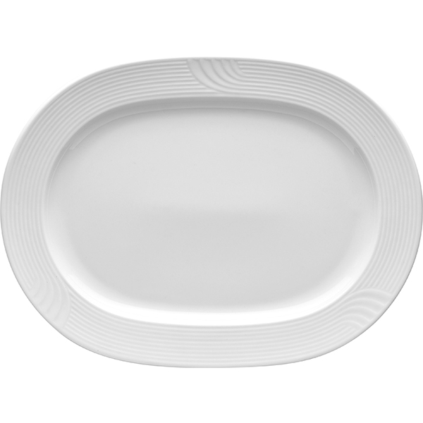 

Блюдо сервировочное фарфор Bauscher Carat 29,5см 3020988, Белый