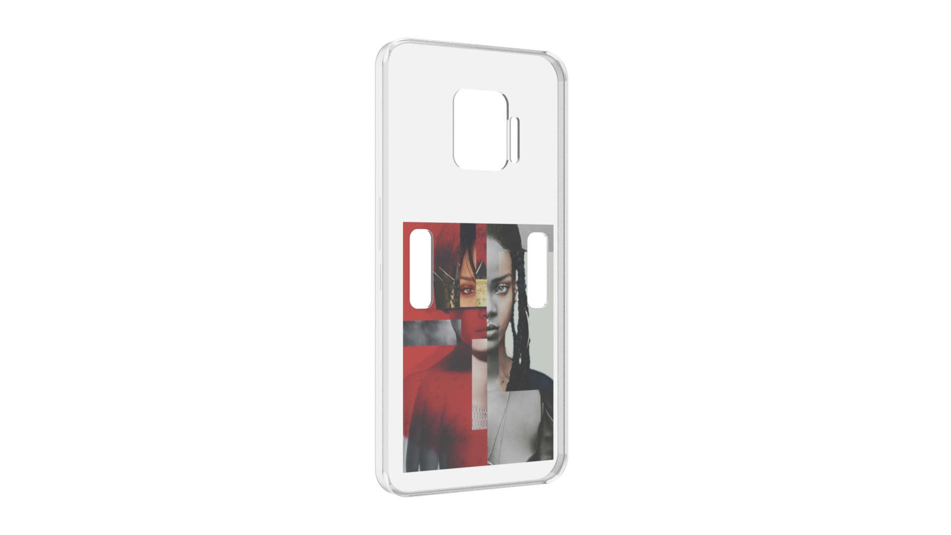 

Чехол MyPads Обложка-Рианна для ZTE Nubia Red Magic 7 Pro, Прозрачный, Tocco