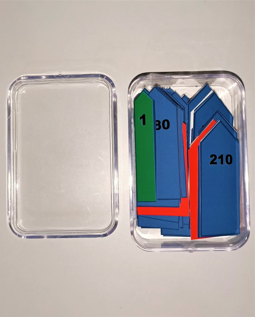 

Печатные знаки Монтессори «Сто и тысяча цепей» BLTYZ-MMAT073 (доставка из-за рубежа), BLTYZ-MMAT073