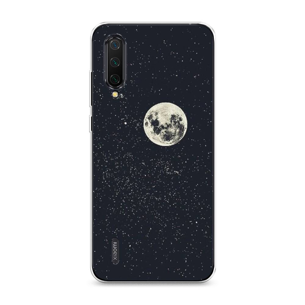 

Чехол на Xiaomi Mi A3 Lite "Полнолуние", Красный, 36250-2