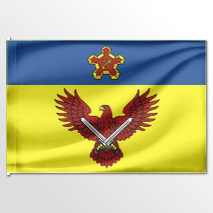 

Флаг ЦТП ФЕНИКС сельского поселения Орловское 135x90 см, 6463-135x90