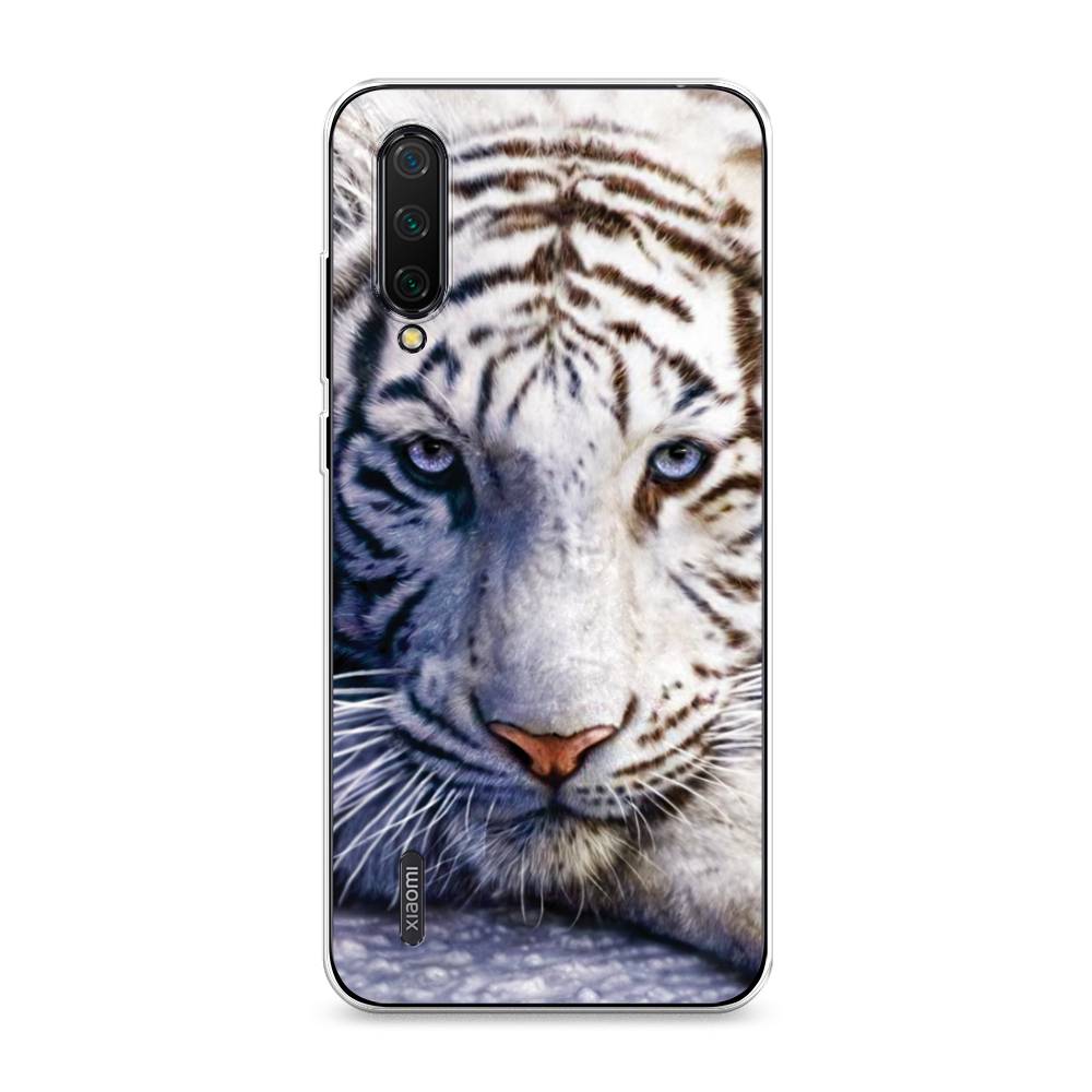 

Чехол на Xiaomi Mi A3 Lite "Бенгальский тигр", Коричневый;белый, 36250-1