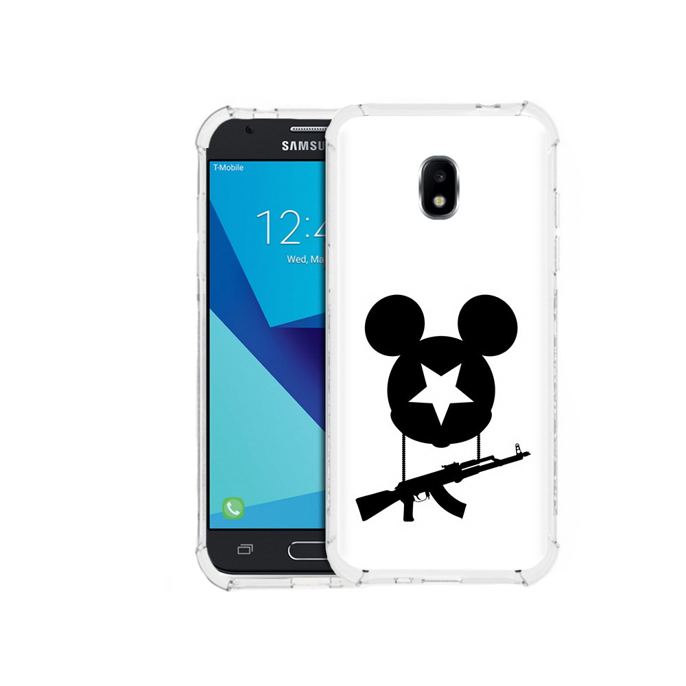 

Чехол MyPads Tocco для Samsung Galaxy J7 Pro АК Микки (PT128255.589.26), Прозрачный, Tocco