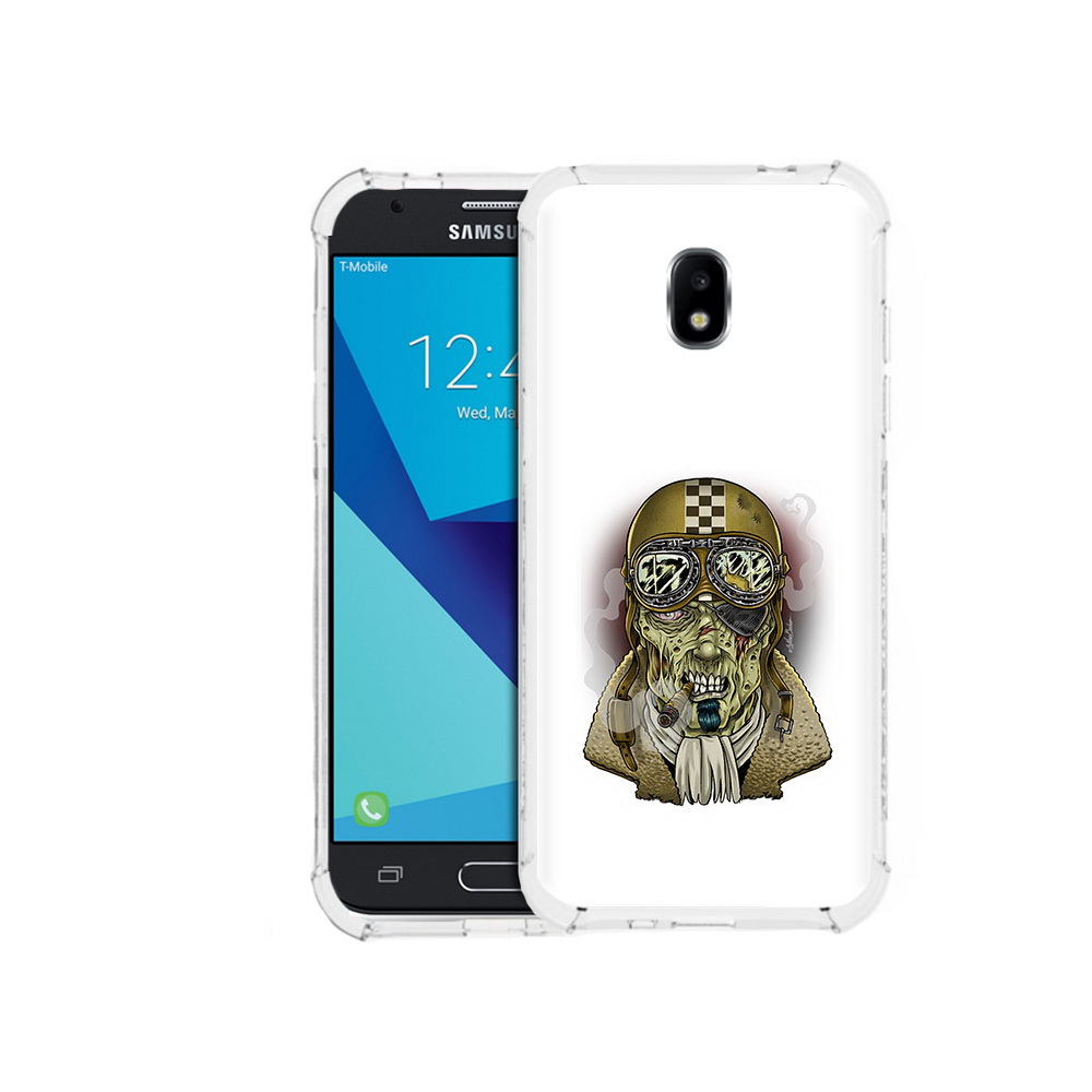 

Чехол MyPads Tocco для Samsung Galaxy J7 Pro военный зомби (PT128255.589.264), Прозрачный, Tocco
