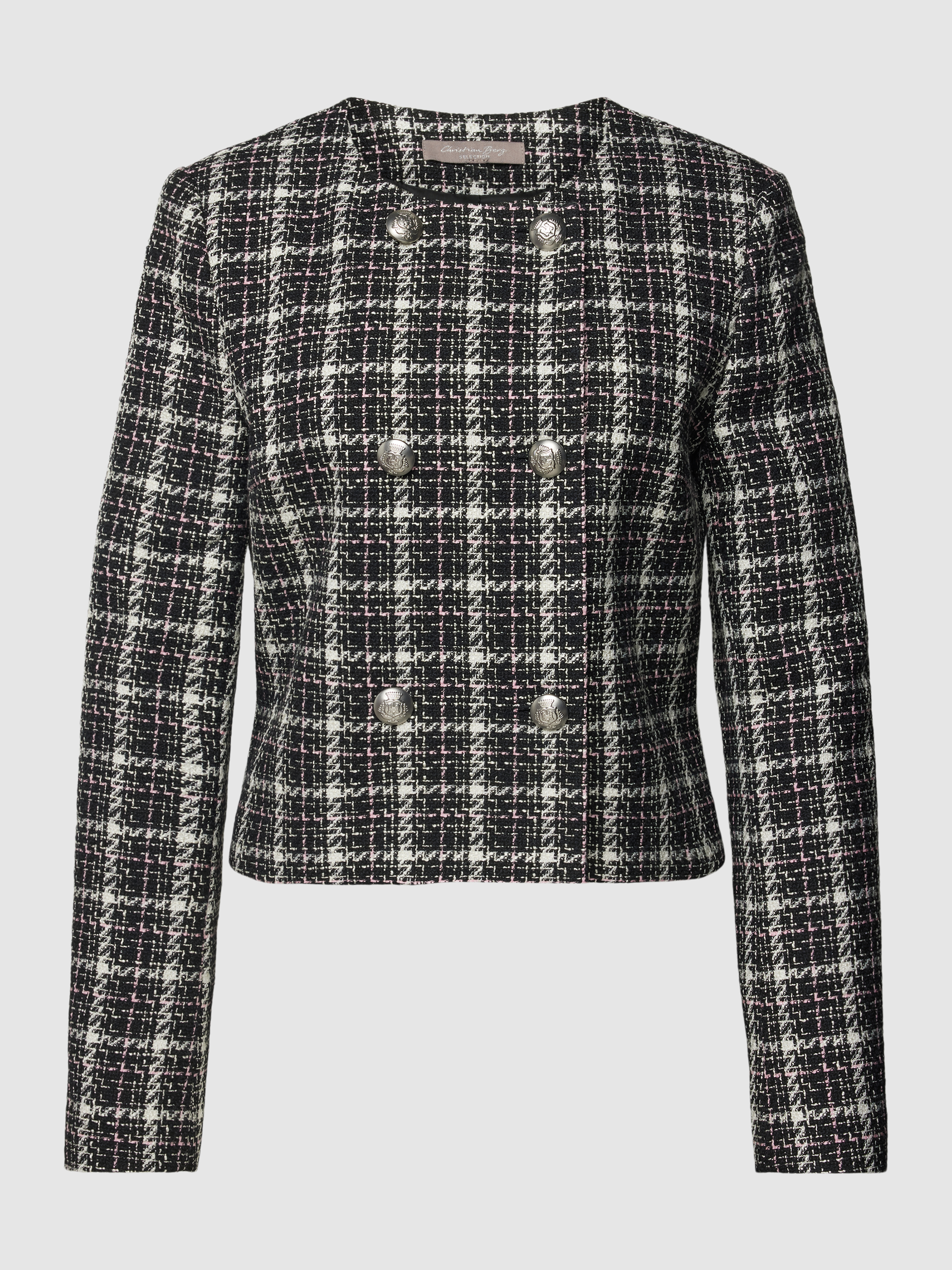 

Жакет женский Christian Berg Woman Selection PEK000000182689800360 серый 36, PEK000000182689800360