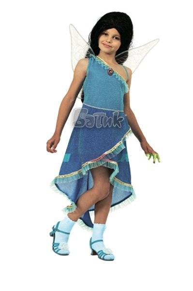 фото Карнавальный костюм для девочек widmann цв. бирюзовый р. 152