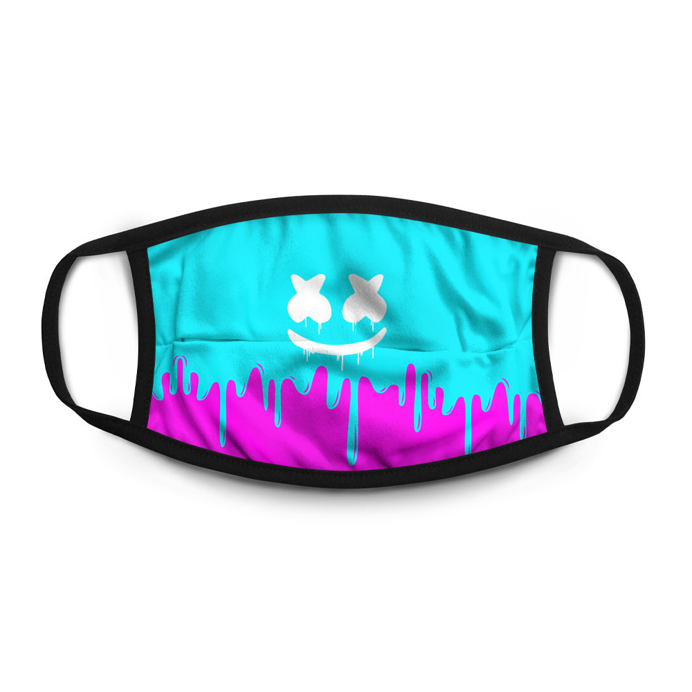 

Многоразовая маска унисекс Burnettie Marshmello, Разноцветный, Marshmello