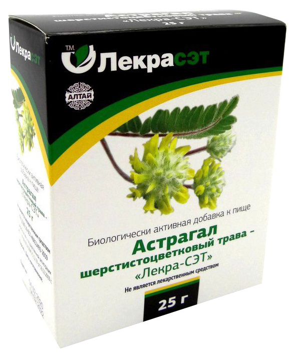

Астрагал шестирстоцветковый Лекра-СЭТ трава 25 г