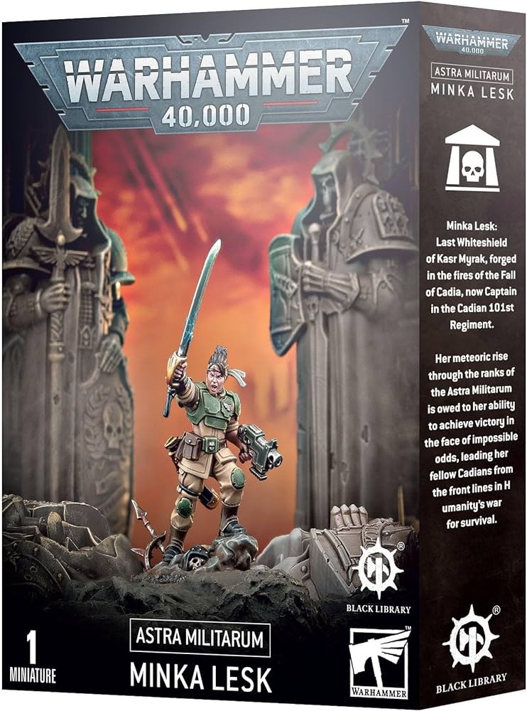 Миниатюры для игры Games Workshop Warhammer 40000: Astra Militarum - Minka Lesk 47-71