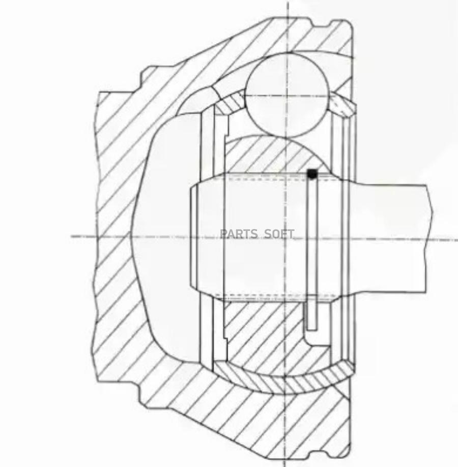 

ШРУС внутр прав к-кт VW: MULTIVAN T5 03 -, TRANSPORTER T5 03-
