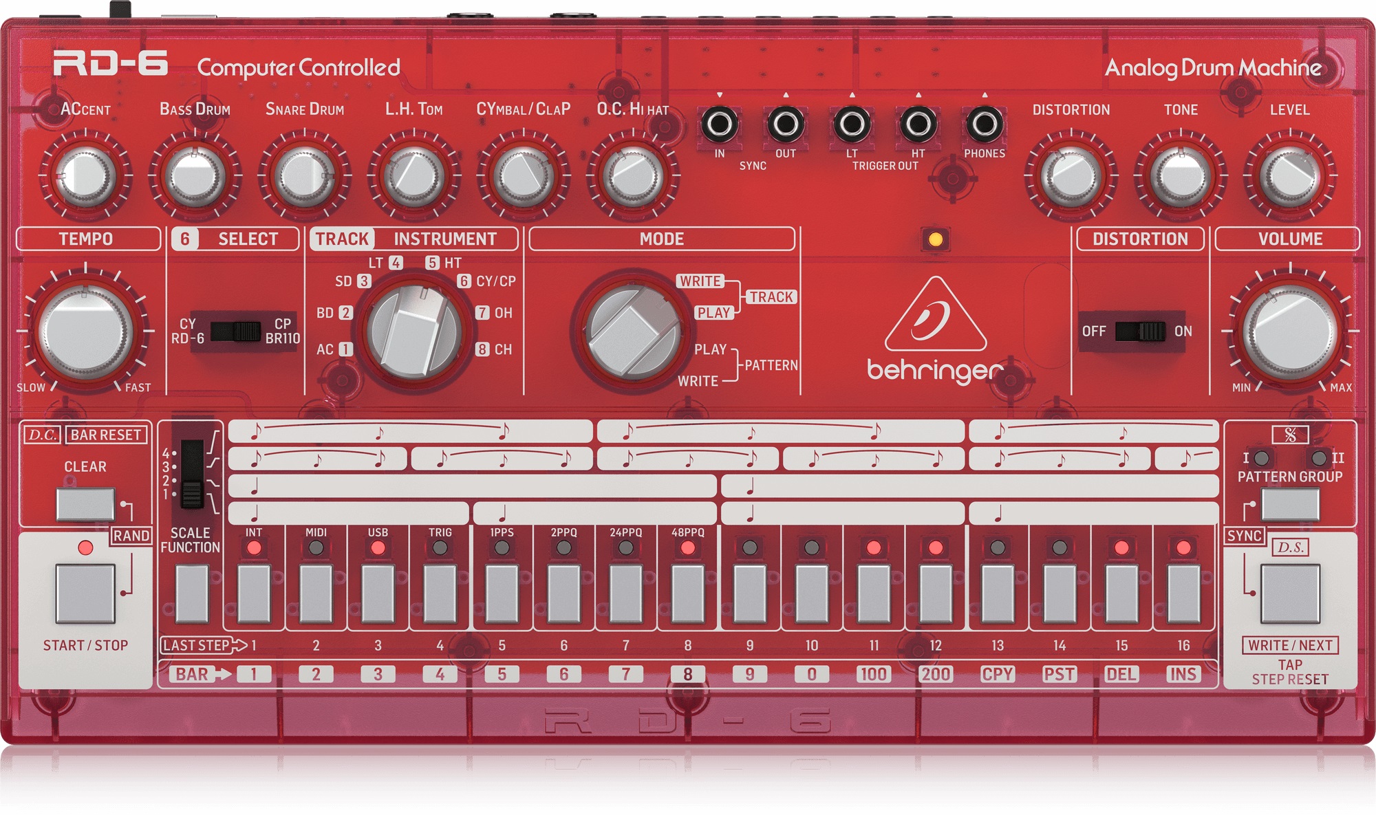 Аналоговая драм-машина Behringer RD-6-SB