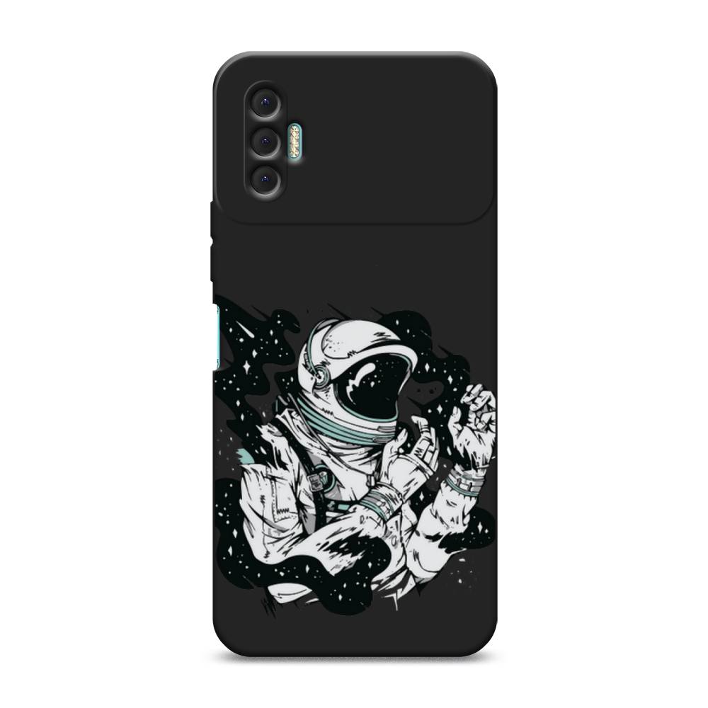 

Чехол Awog на Tecno Spark 8P / Техно Спарк 8P "Космонавт арт", Черный;белый;прозрачный