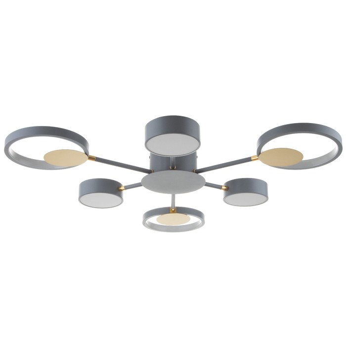 

Люстра с ПДУ BayerLux 2301/6GR LED 120Вт 3000-6000К, Слим