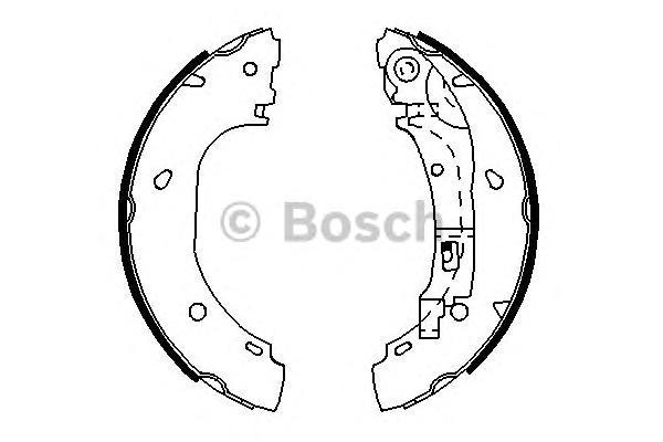 Колодки тормозные барабанные CITROEN JUMPER/FIAT DUCATO/PEUGEOT BOXER 02-06