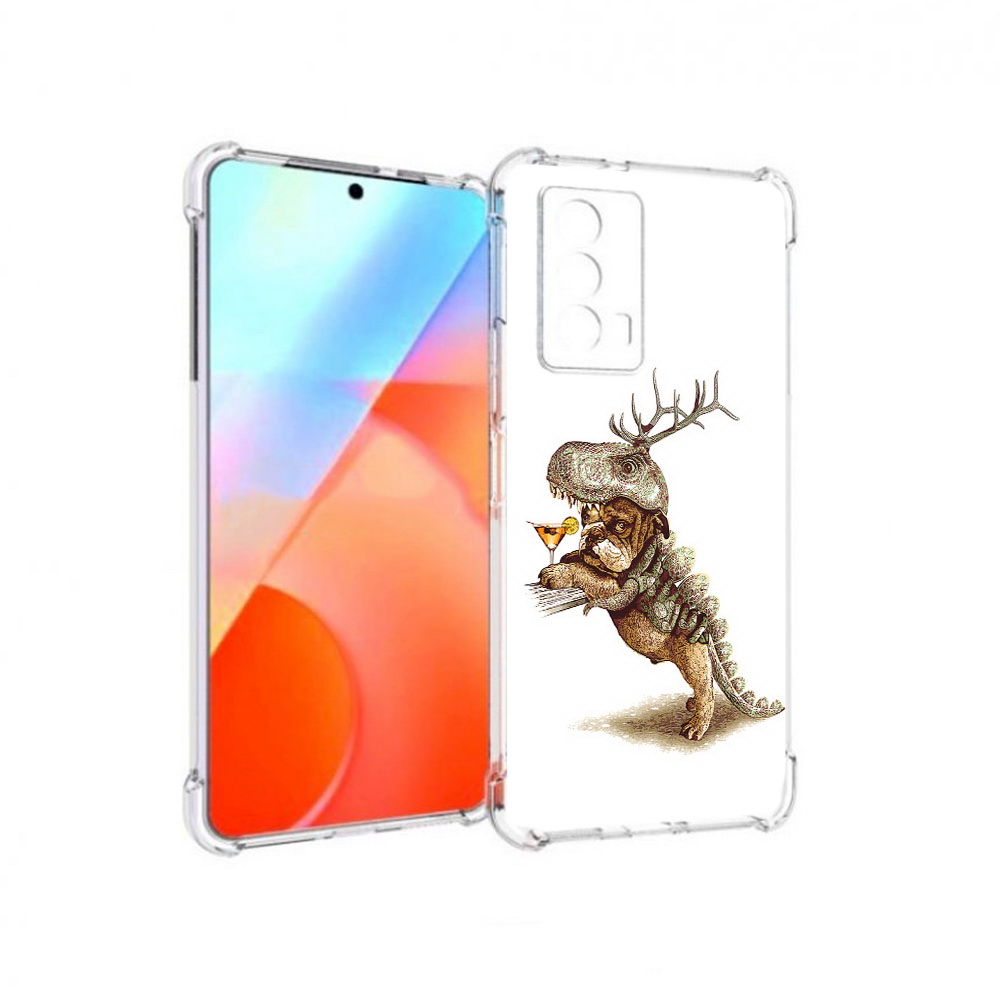 

Чехол MyPads Tocco для Vivo iQOO Z5 тематическая вечеринка (PT226980.401.638), Прозрачный, Tocco