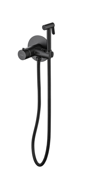 

Bravat Гигиенический душ Allen Brau Thermo Rund 5.60001-31 со смесителем черный