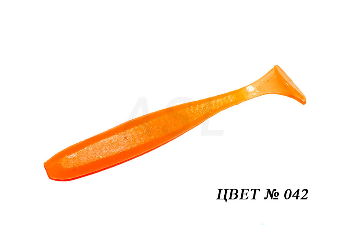 

Силиконовая приманка ASL Изи цв. 042 L-14см 4шт/уп, Изи