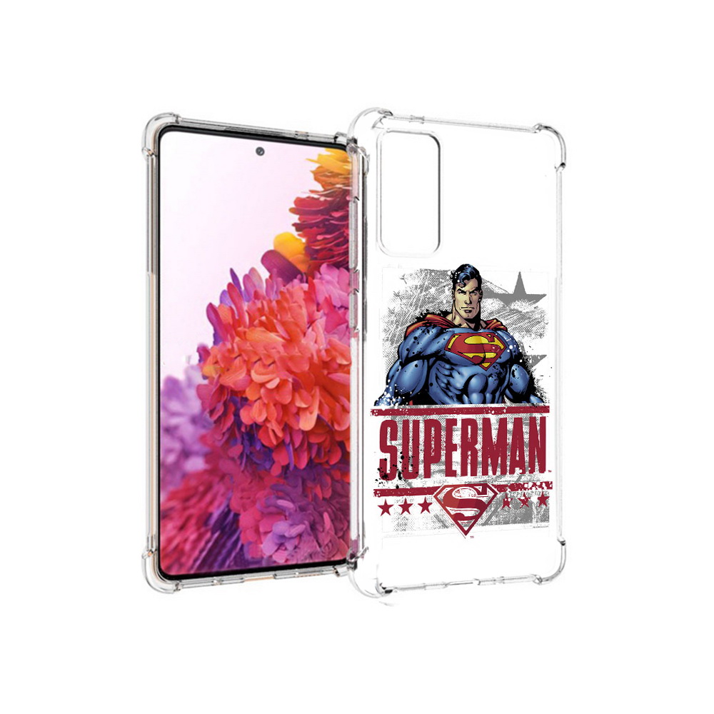 

Чехол MyPads Tocco для Samsung Galaxy S20 FE рисунок супермен (PT153647.496.583), Прозрачный, Tocco
