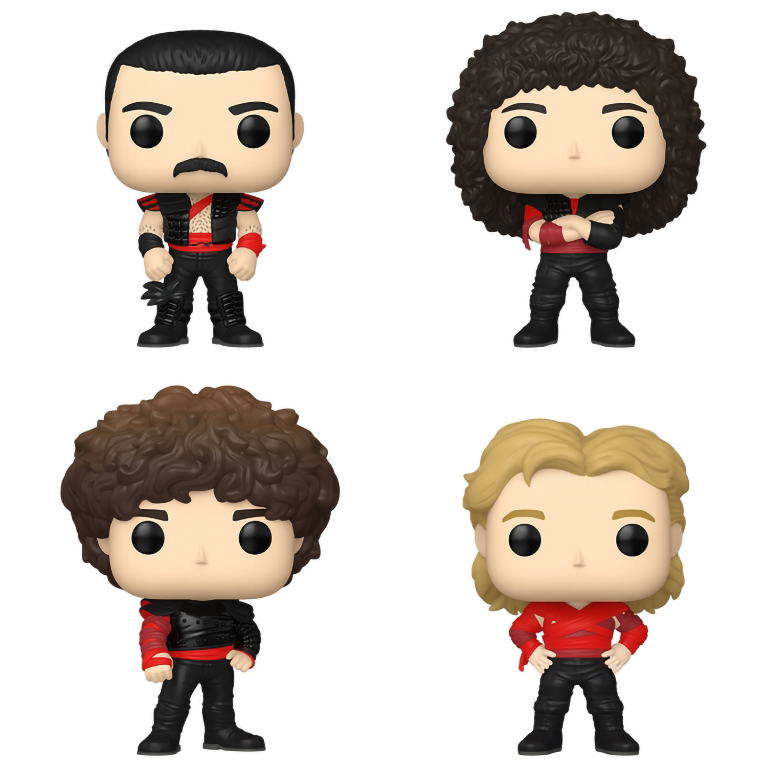 Фигурка Funko POP! Rocks Queen Radio Gaga Freddie Mercury/Bryan May/John/Roger 4PK 70602