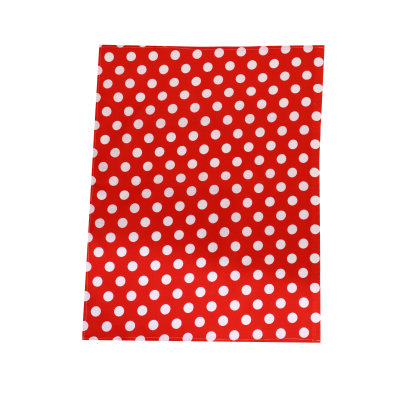 

Полотенце кух. вафельное 45x60 160гр/м2, Горох ассорти, 10 шт