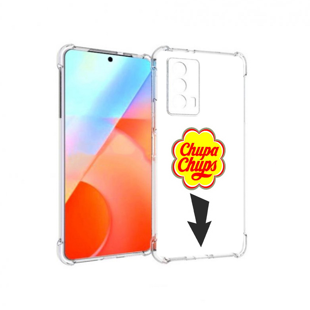 

Чехол MyPads Tocco для Vivo iQOO Z5 чупа чупс (PT226980.401.694), Прозрачный, Tocco