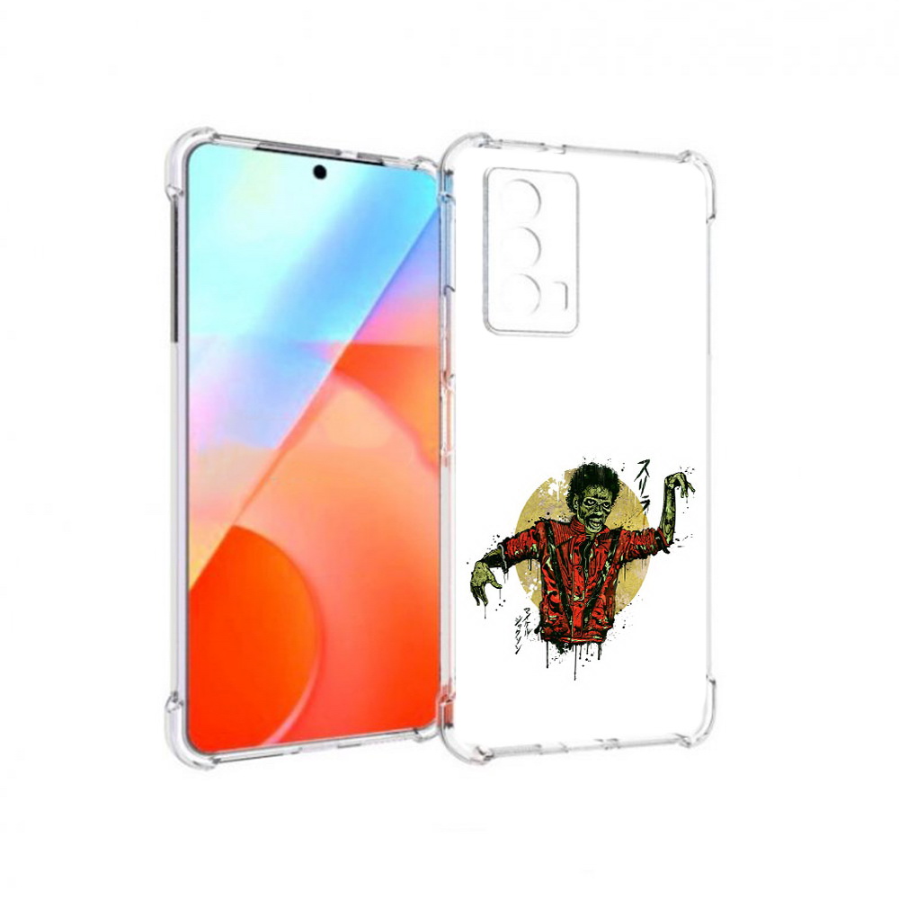 

Чехол MyPads Tocco для Vivo iQOO Z5 Зомби (PT226980.401.89), Прозрачный, Tocco