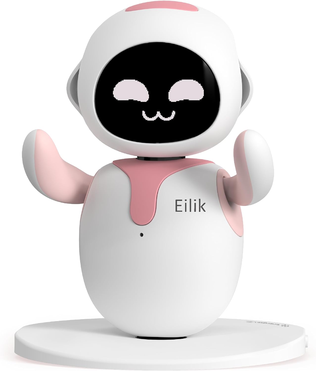 Робот питомец Energize Lab с искусственным интеллектом Eilik девочка розовый