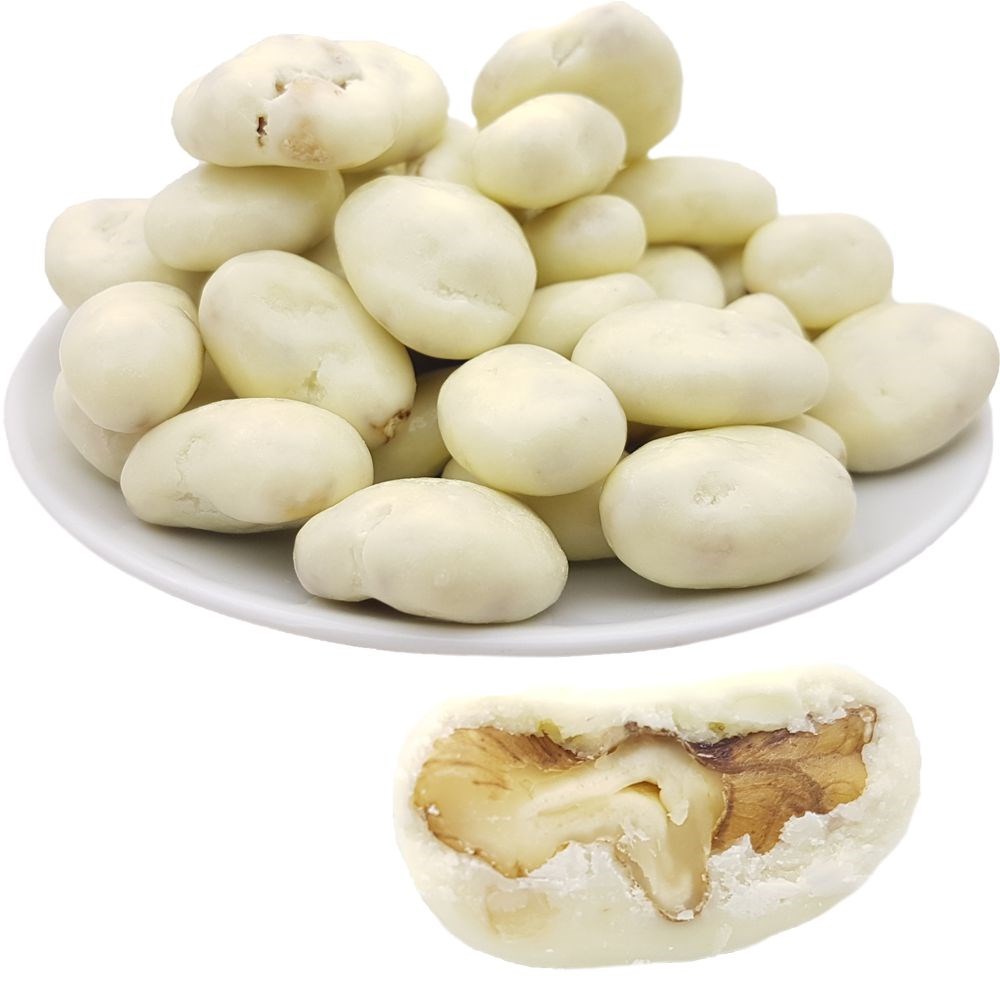 

Грецкий орех "Подари чай" в белой шоколадной глазури, 100 г, Грецкий орех в белой шоколадной глазури