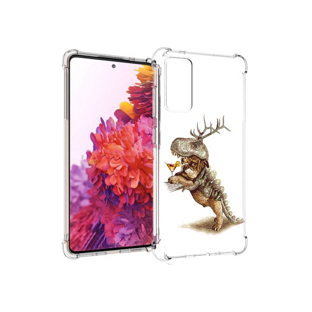 

Чехол MyPads Tocco для Samsung Galaxy S20 FE тематическая вечеринка (PT153647.496.638), Прозрачный, Tocco
