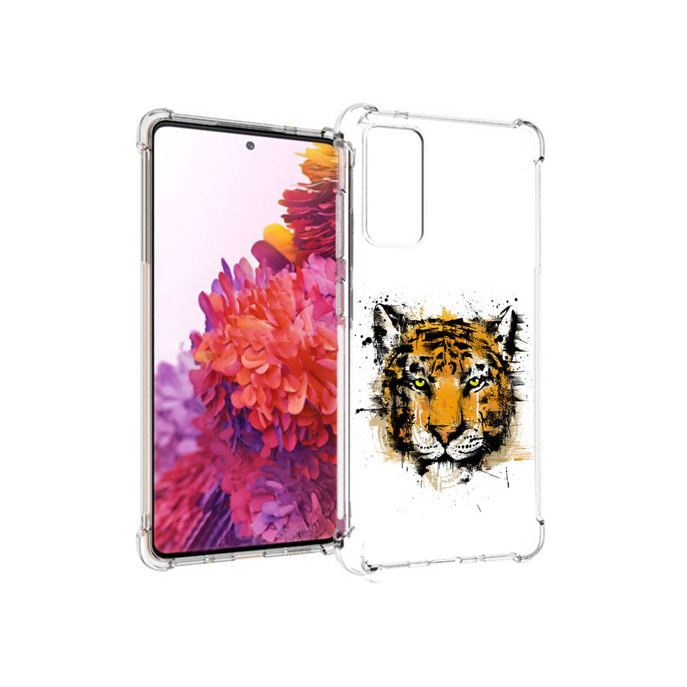 

Чехол MyPads Tocco для Samsung Galaxy S20 FE тигруля (PT153647.496.643), Прозрачный, Tocco
