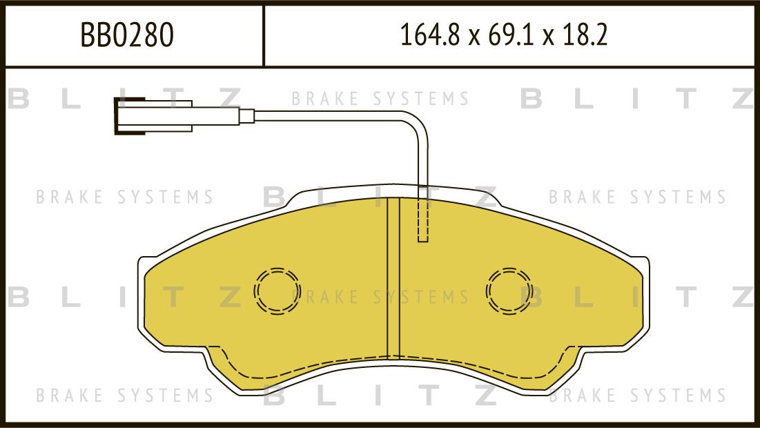 

Колодки Тормозные Дисковые Citroen Jumper 02->Fiat Ducato 02->Peugeot Boxer 02->