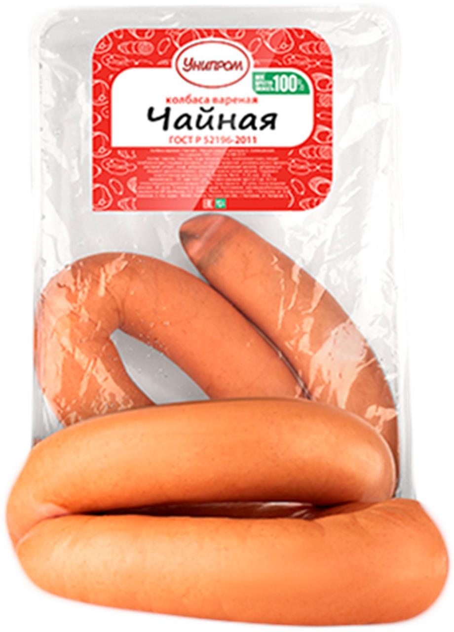 

Колбаса Унипром Чайная вареная 1,1 кг