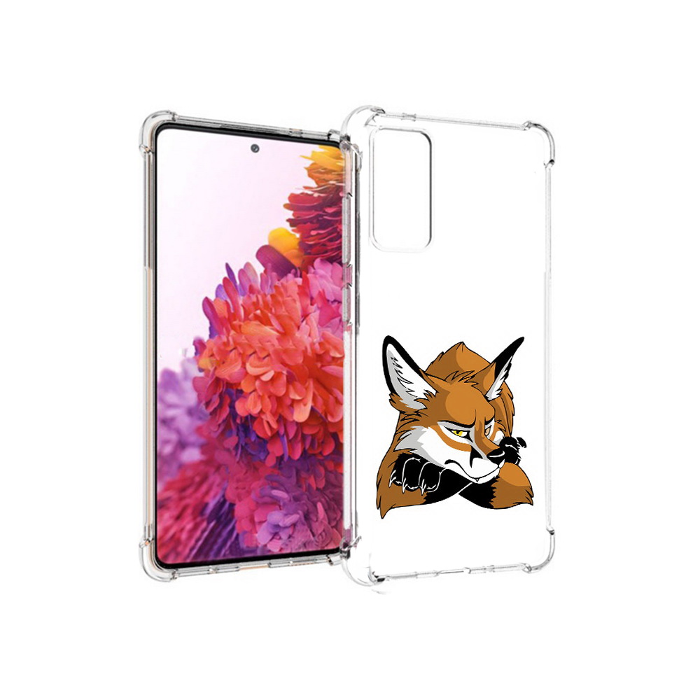 

Чехол MyPads Tocco для Samsung Galaxy S20 FE фокс (PT153647.496.660), Прозрачный, Tocco