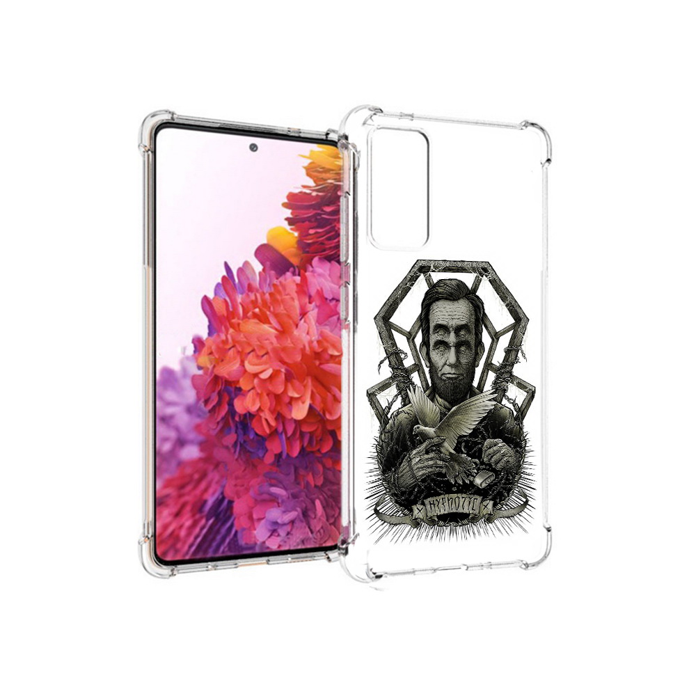 

Чехол MyPads Tocco для Samsung Galaxy S20 FE франклин абстракция (PT153647.496.662), Прозрачный, Tocco