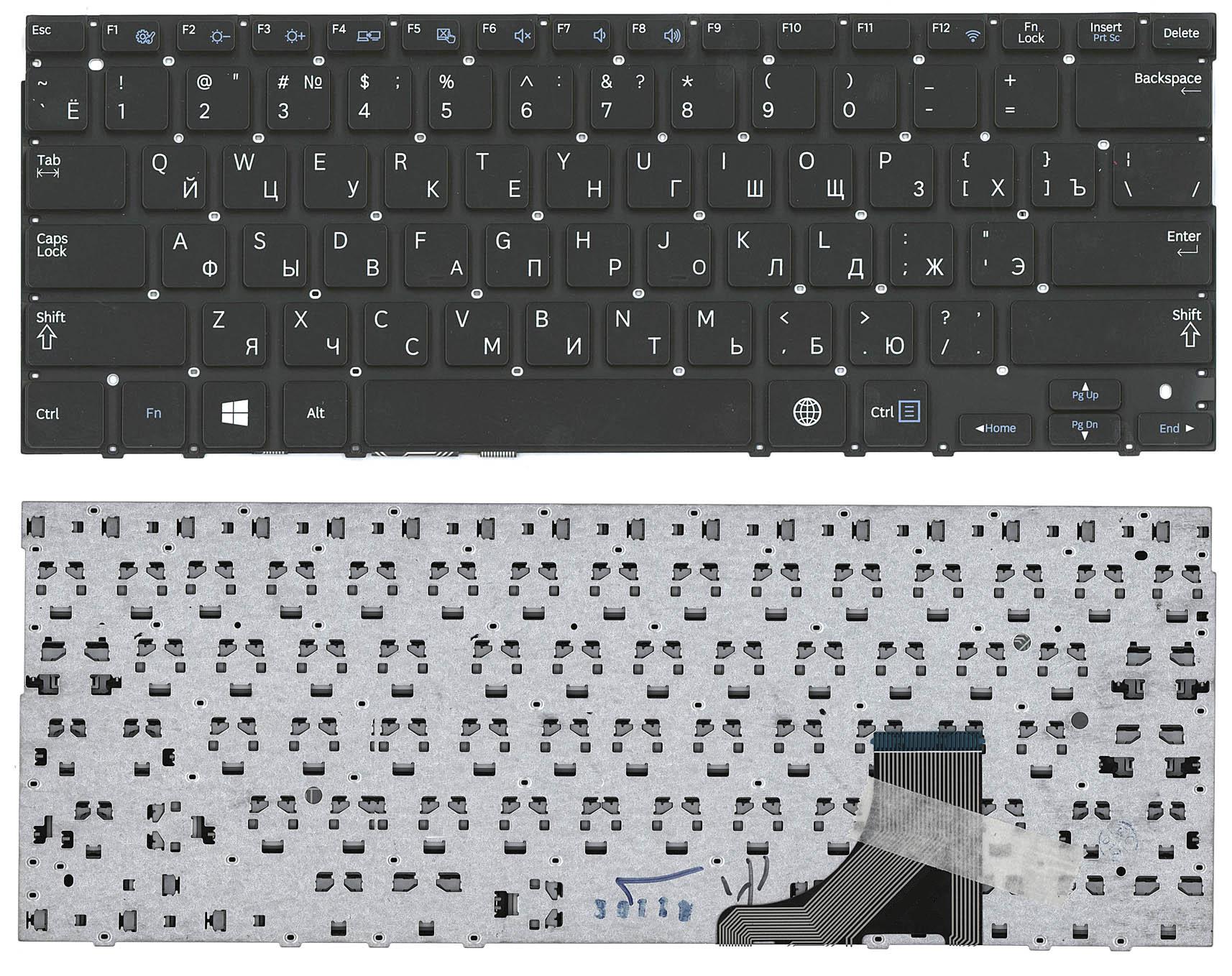 

Клавиатура OEM для ноутбука Samsung 530U3B/530U3C черная