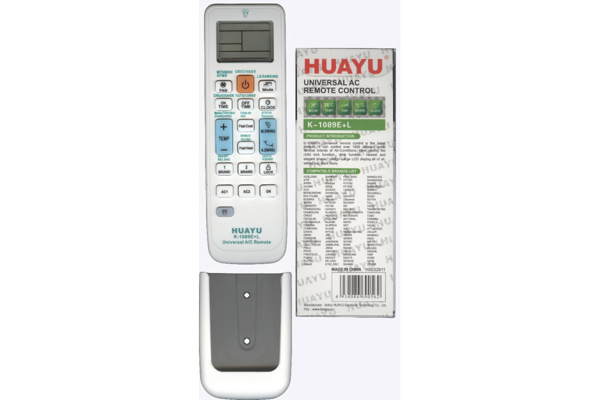 Пульт Huayu K-1089E+L универсальный пульт ду huayu rm d757 для lg