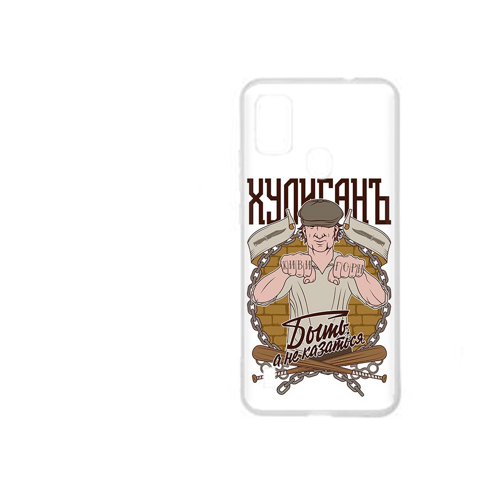 

Чехол MyPads Tocco для ZTE Blade A51 Хулиган (PT160198.458.192), Прозрачный, Tocco