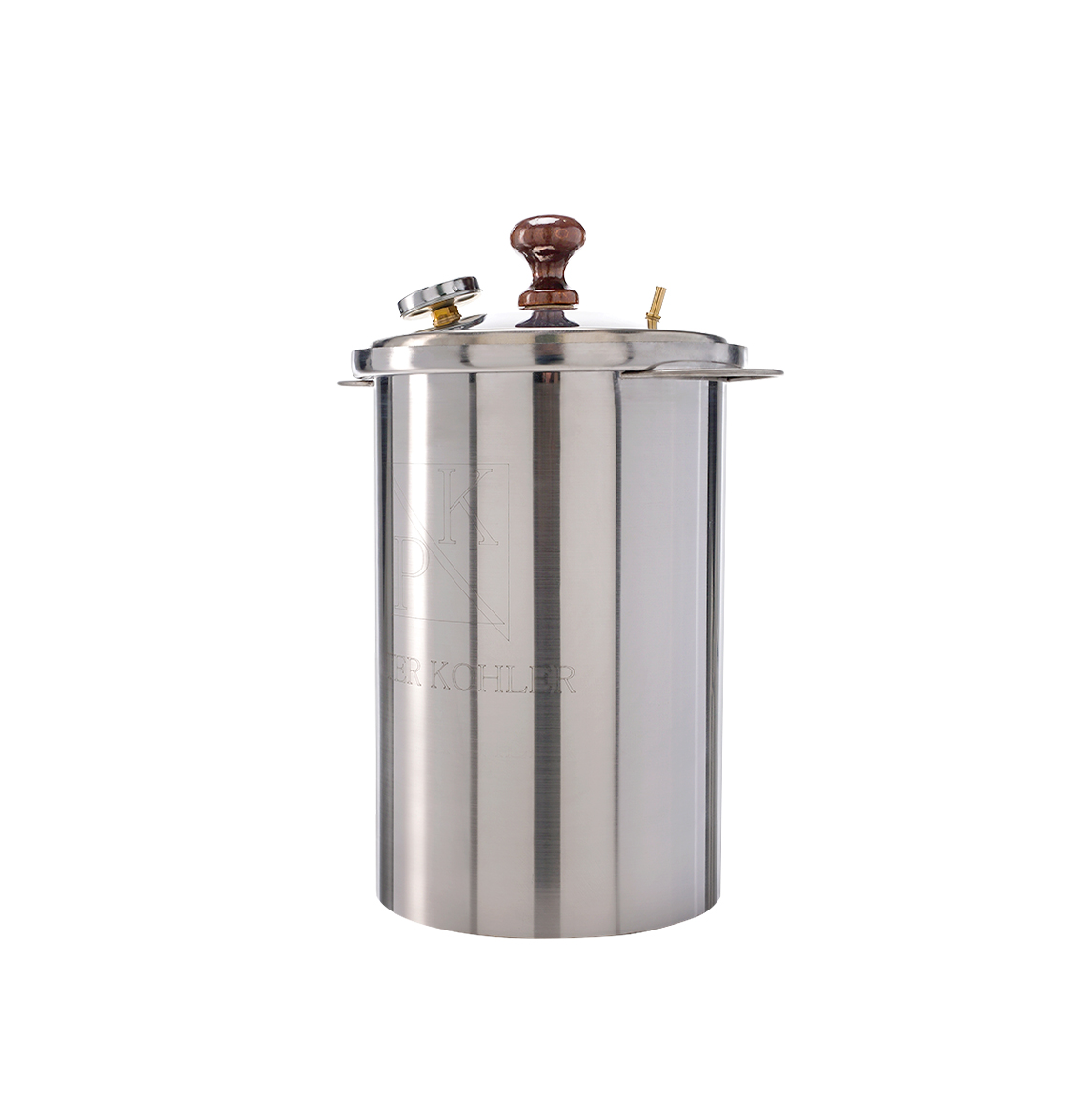 Коптильня горячего копчения ГрадусОК, Peter Kohler, КОХ-20, 20 л, 26х26х49 см