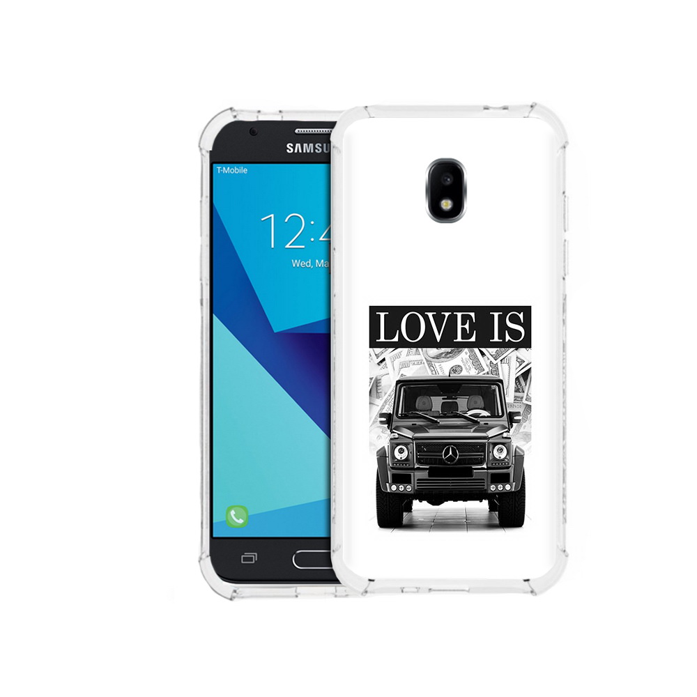 

Чехол MyPads Tocco для Samsung Galaxy J7 Pro гелик (PT128255.589.285), Прозрачный, Tocco
