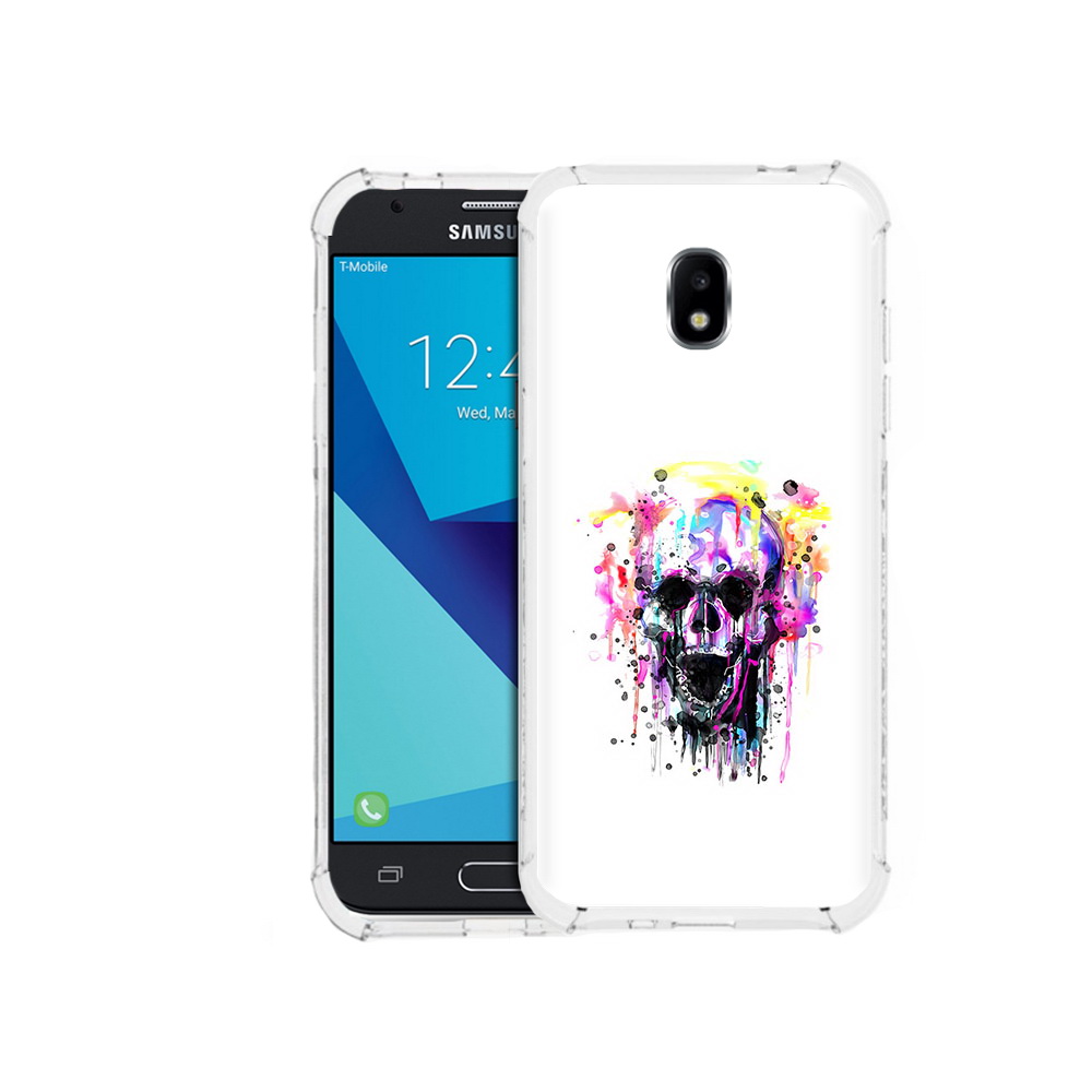 Чехол MyPads Tocco для Samsung Galaxy J7 Pro граффити череп (PT128255.589.298)