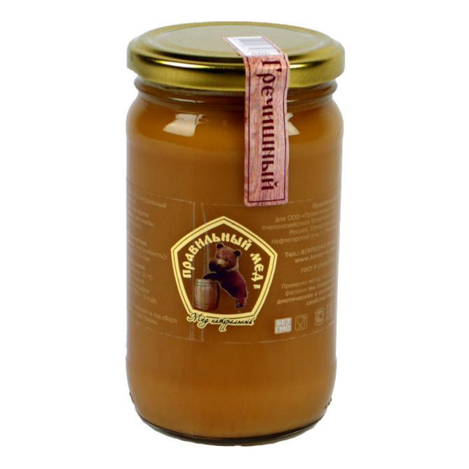Мед Правильный мед Гречишный 500 г