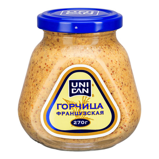 Горчица Uni Dan Французская 270 г